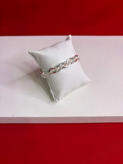 Men Pure Silver Bracelet (MB104)
