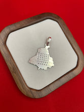 Silver punjabi Alphabet Pendant