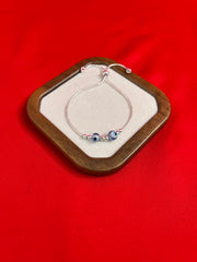 Fancy Pure Silver Bracelet