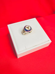 Men Silver Ring size 10
