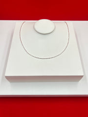 Pure Silver kids Chain 18”