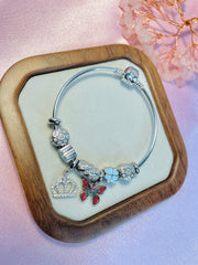 Authentic Pandora 7 Charms Bangle