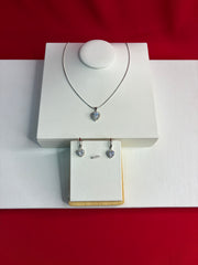 Pure Silver Pendant Set (WN231)