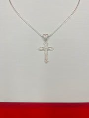 Pure Silver Cross Pendant