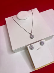 Pure Silver Pendant Set (WN95)