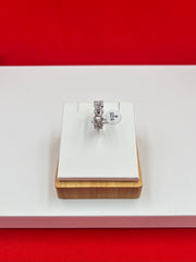Silver Iced Band size 8 (MR149)