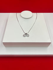 Forever Silver Pendant Necklace