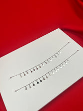 Italian Silver Anklets