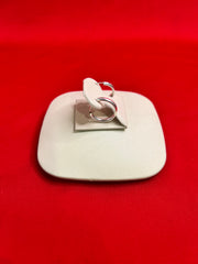 Pure Silver Hoops Earrings (HE72)