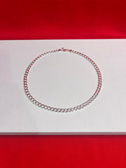Cuban Pure Silver Chain 20” Sc53
