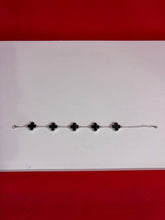 Pure Silver 5 Clover Bracelet