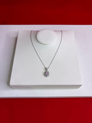 Pure Silver Pendant Necklace (WN183)