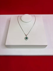 Pure Silver Pendant Necklace (WN103)