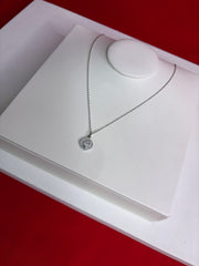 Pure Silver Pendant Necklace (WN169)