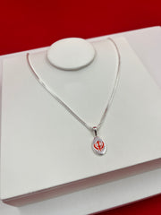 Khanda Sahib Silver Pendant