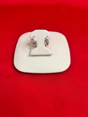 Pure Silver Hoops Earrings (HE12)