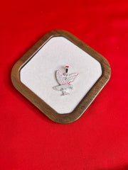 Pure Silver Baaz Pendant