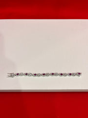 Fancy Pure Italian Silver Bracelet