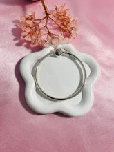 Pandora Logo Heart Clasp Bangle