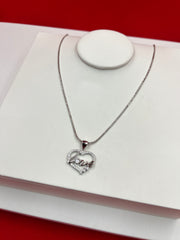 Love Heart Pendant Necklace