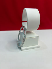 Women’s Pure Silver Bangle Bracelet (SB140)