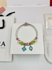 Authentic Pandora 7 Charms Bangle