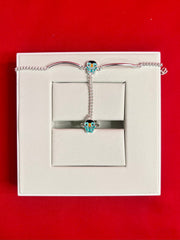 Kids Adjustable Bracelet with Attached Adjustable Ring 💍