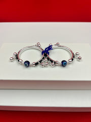 Pure Silver Baby Kangan 1.5 inch