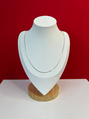 Pure Silver Chain 18” (GK82)