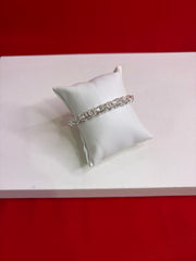 Men Pure Silver Bracelet (MB114)