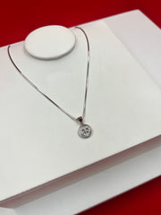 North Star Silver Pendant Necklace
