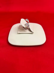 Pure Silver Hoops Earrings (HE8)