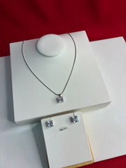 Pure Silver Pendant Set (WN235)