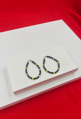 Kids Pure Silver Black Beads Bracelets (Nazariye)