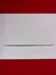Men Pure Silver Bracelet (MB115)