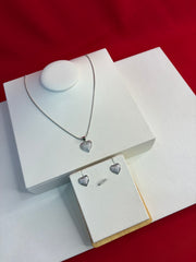Pure Silver Pendant Set (WN226)