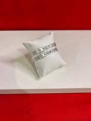 Pure Silver Bangle Pair 2.6 (SB100)