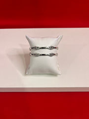 Pure Silver Bangle Pair 2.2 (SB09)