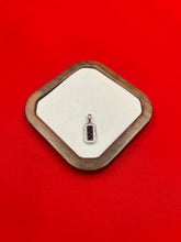 Midnight Bar Silver Pendant