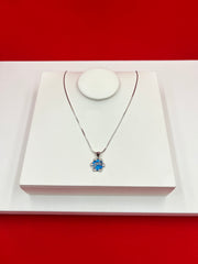 Enamel Love Pendant Necklace