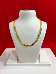 Pure Silver 24K Gold Plated Chain 20” (SC114)