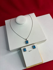 Pure Silver Pendant Set (WN237)