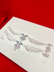 Heavy Silver Pure Anklets