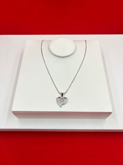 Triple Heart Silver Pendant
