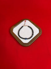 Evil Eye Black Beads Bracelet (Najariye) (6.5-7.5 Inches) (WB121)