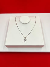 Pure Silver “H” Pendant Necklace