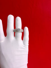 Pure Silver Women’s Cocktail Ring (Size 7) WR272