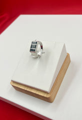 Men Silver Ring size 9