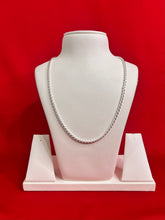 Rope Pure Silver Chain 22” Sc84