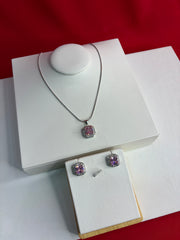 Pure Silver Pendant Set (WN241)